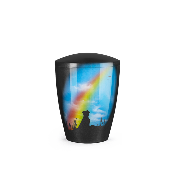 Edition Airbrush - Regenbogen Hund