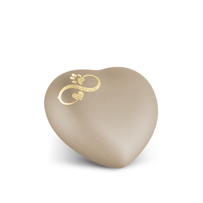 Edition Herz - velvet champagner
